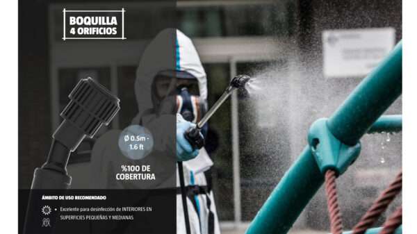 PULVERIZADOR A BATERIA DE 15 LITROS – IK MODELO E-15 BS - Imagen 6