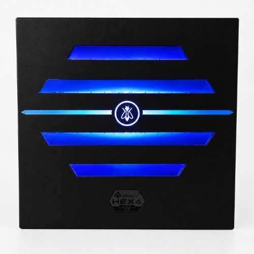 BLUEFLY® HEXA LED 25 – NEGRO | TRAMPA DE LUZ UV | CONTROL DE PLAGAS - Imagen 4